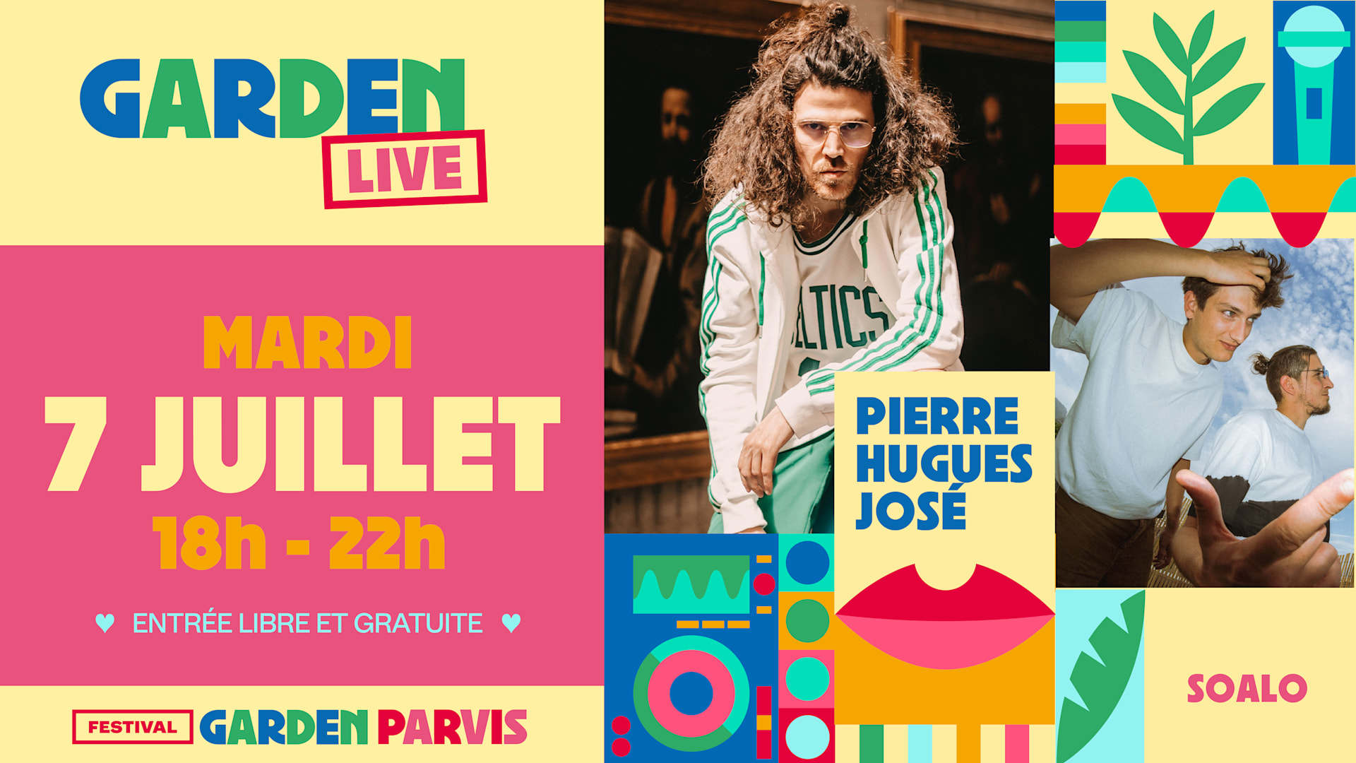 Garden Live W/ Pierre Hugues José & Soalo Cover