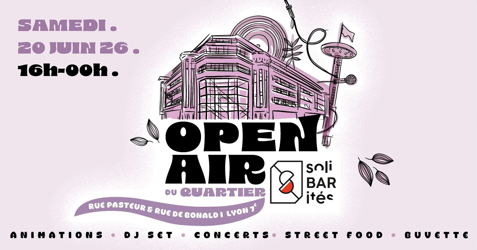 Open Air - Solibarités Cover