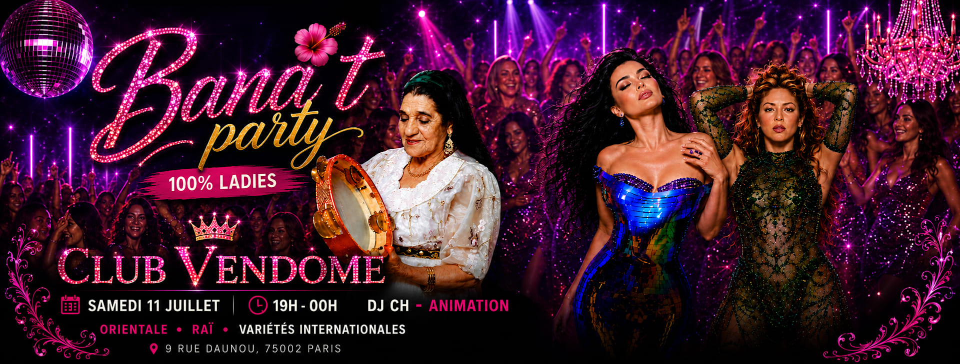 Banat Party – Ladies Only Édition Été Cover