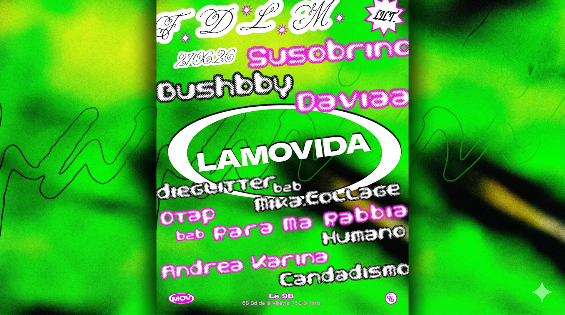 Fête De La Musique - Lamovida Cover