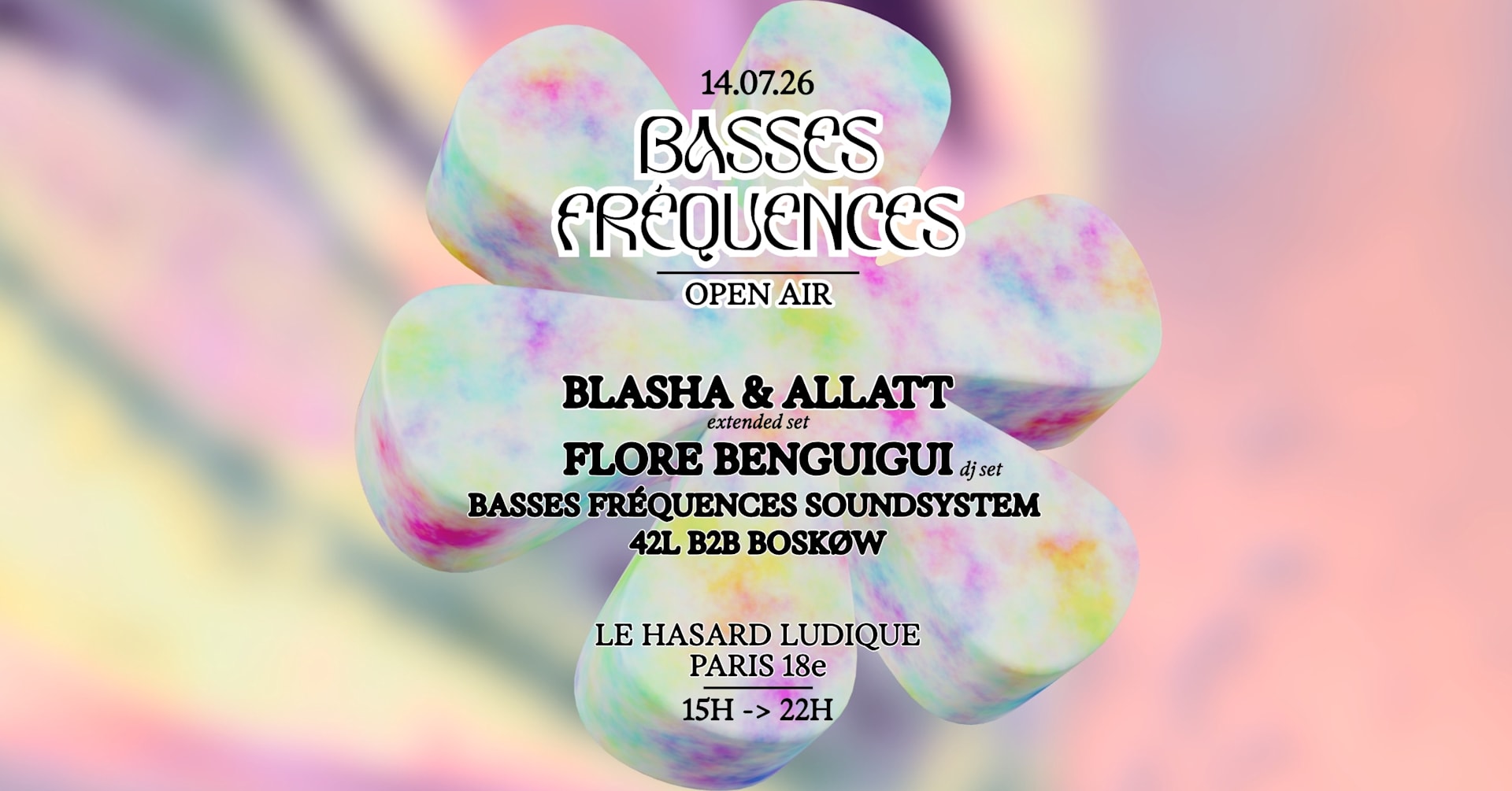 Open Air X Basses Fréquences Cover