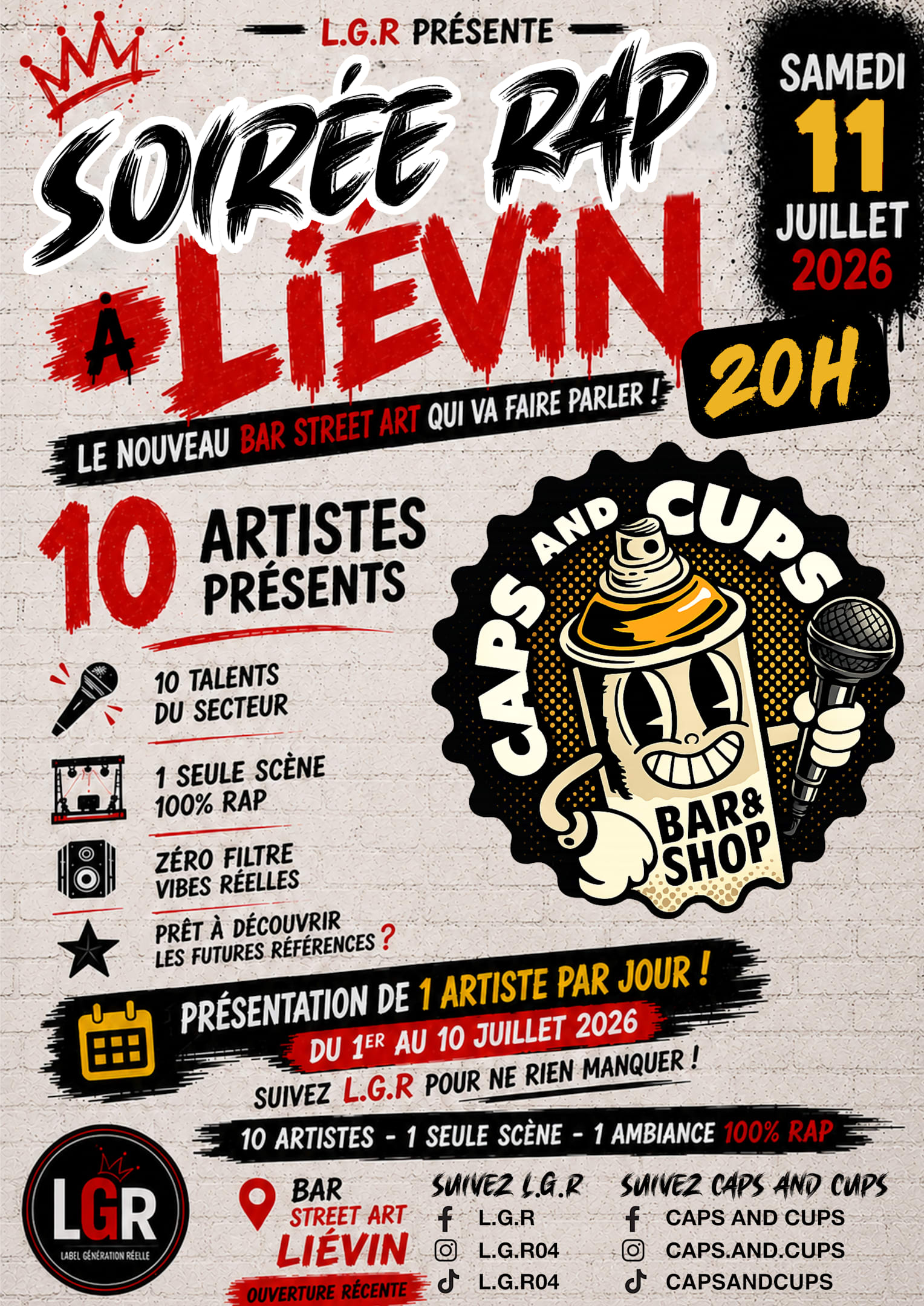 Soirée Rap Lievin Cover