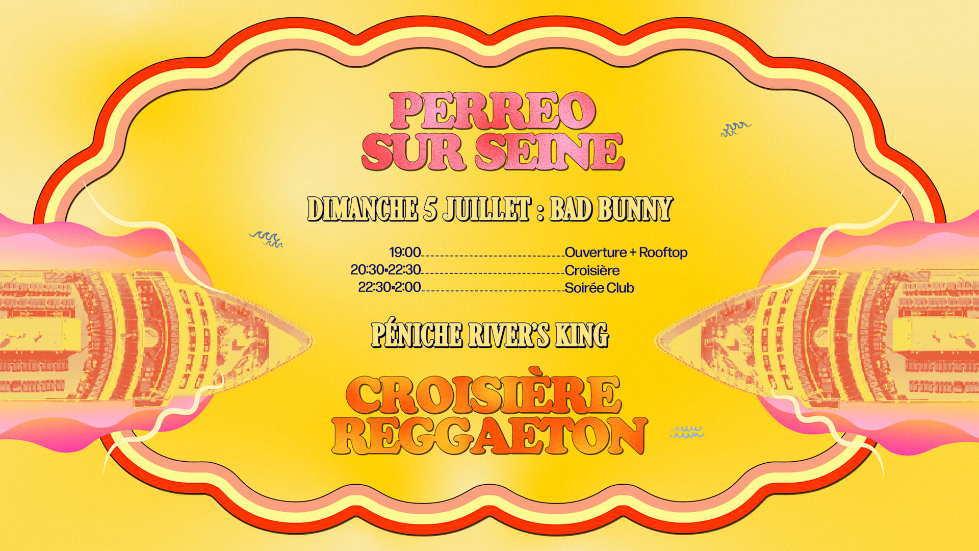 Perreo-Sur-Seine • Croisière & Soirée : Bad Bunny Cover