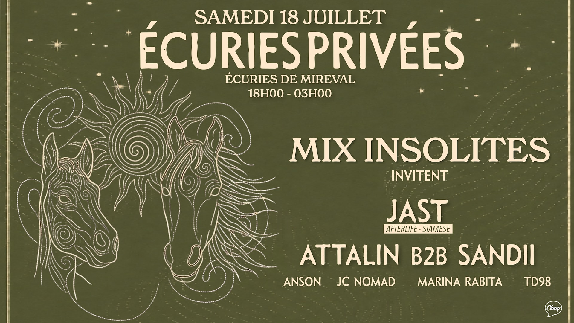 Ecuries Privées - MIX Insolites - 18/07 Cover