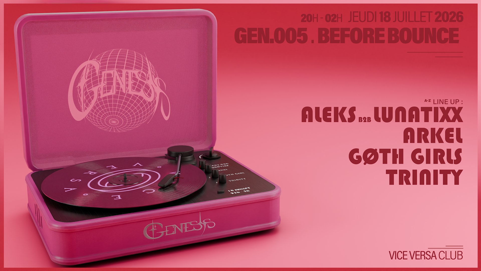Gen.005 Before Bounce Cover