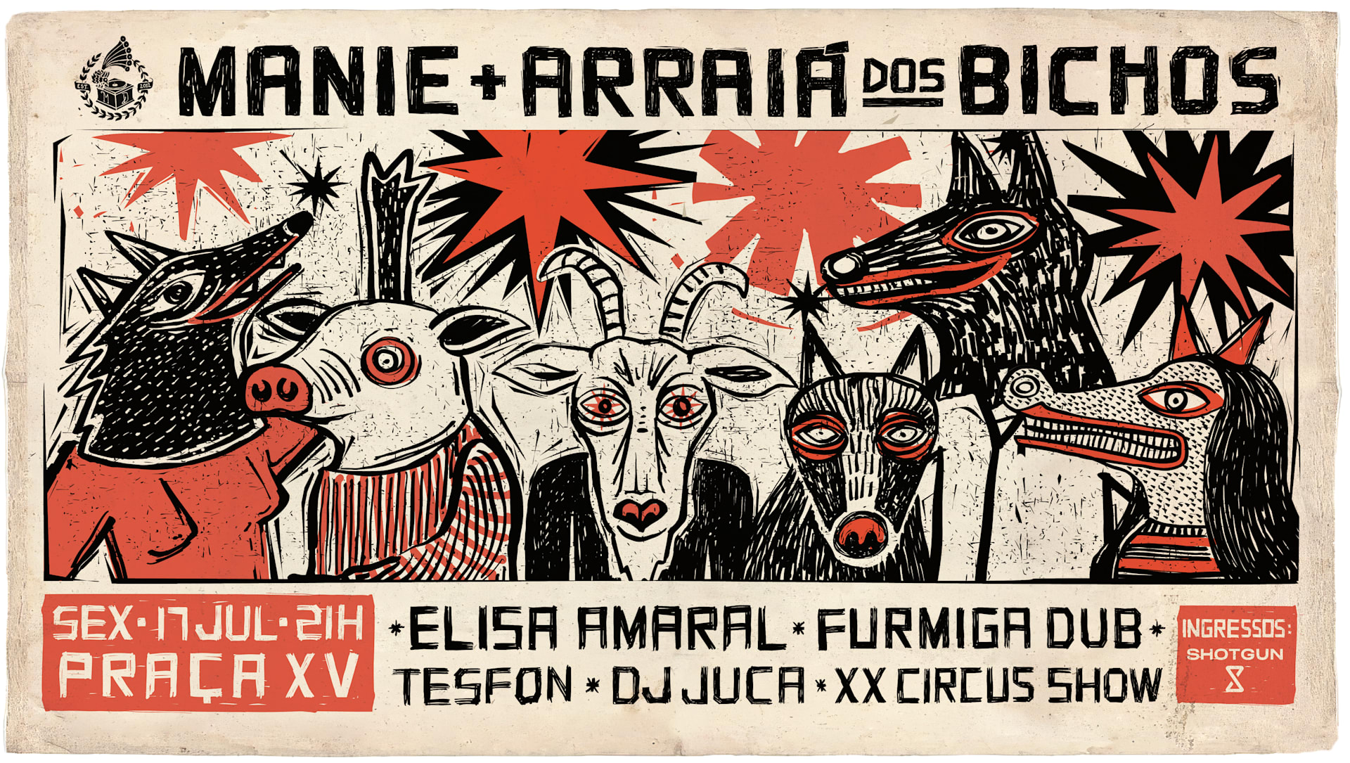 Manie E O Arraiá Dos Bichos Cover