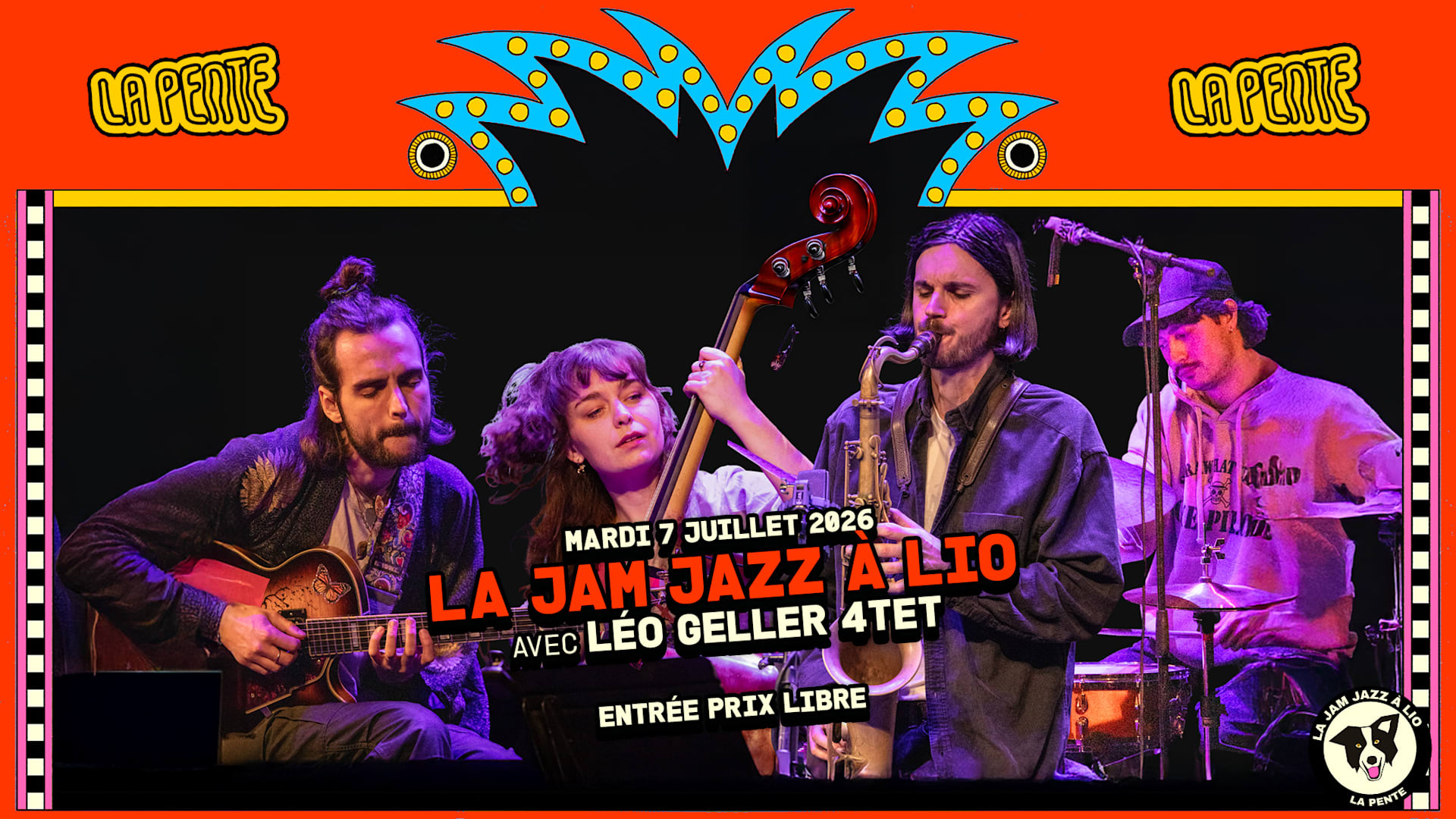 La Jam À Lio #20 - Avec Leo Geller 4tet Cover