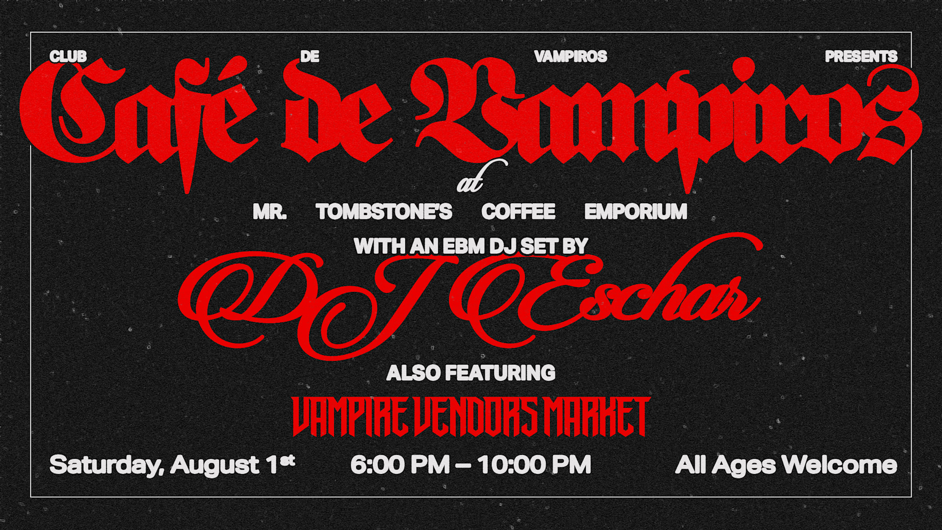 Club De Vampiros Presents... Café De Vampiros III Cover