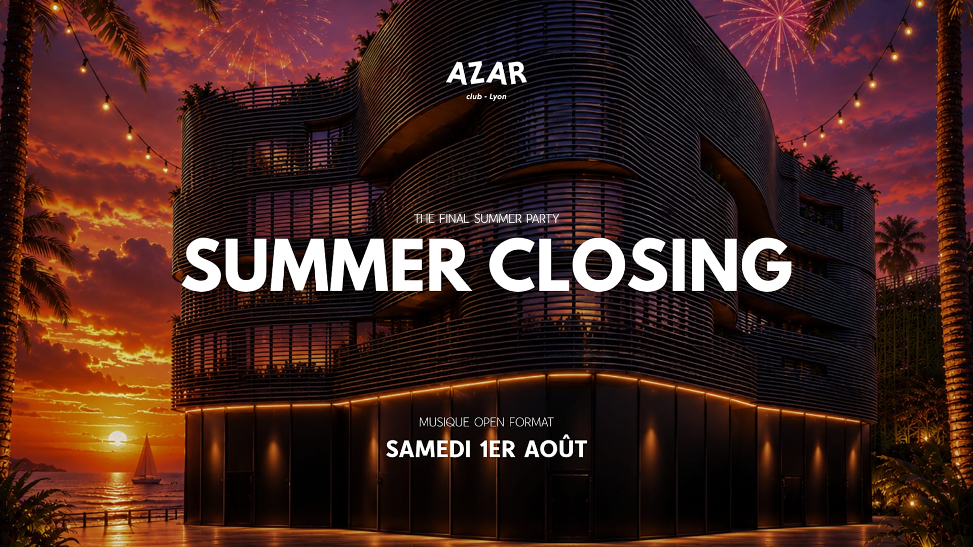 Summer Closing - Azar Club Cover