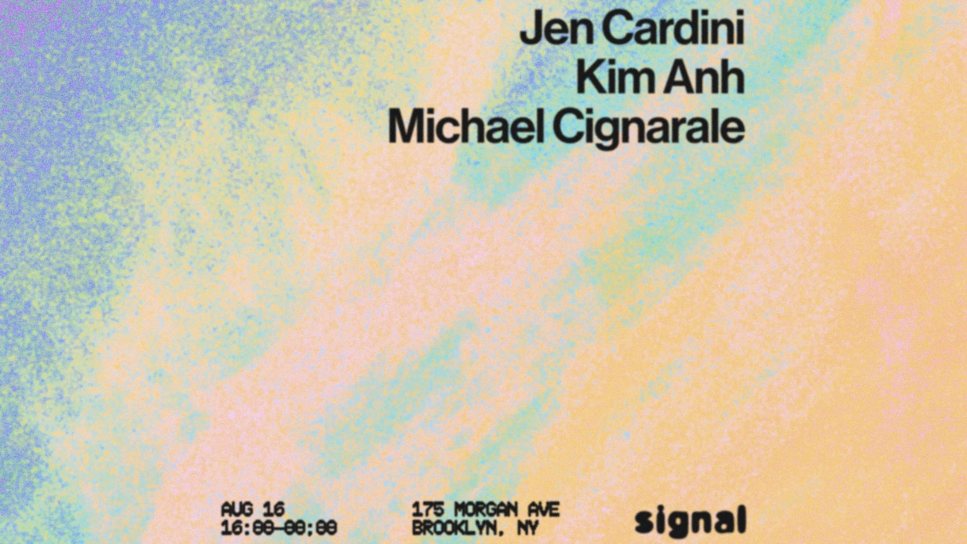 Jen Cardini, Kim Anh, Michael Cignarale Cover