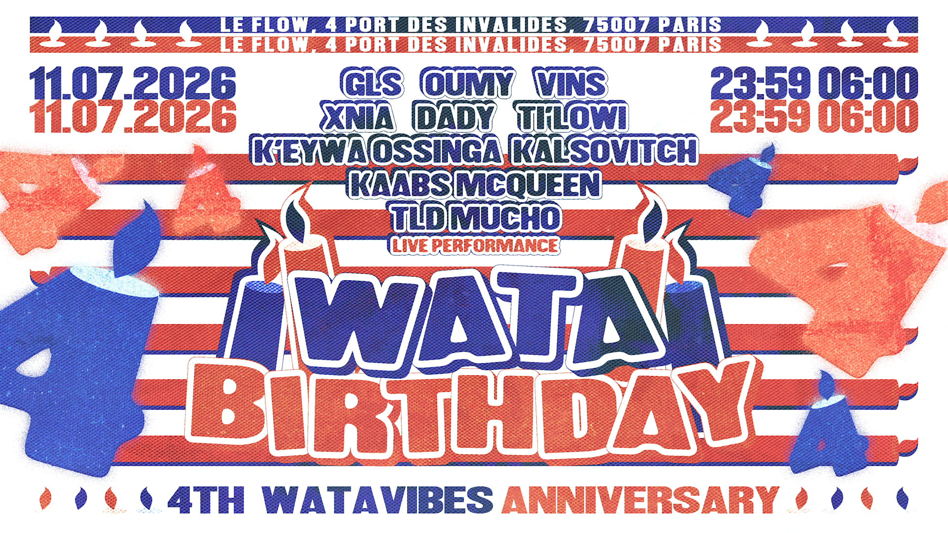 Wata Birthday (4th Anniversary) Cover