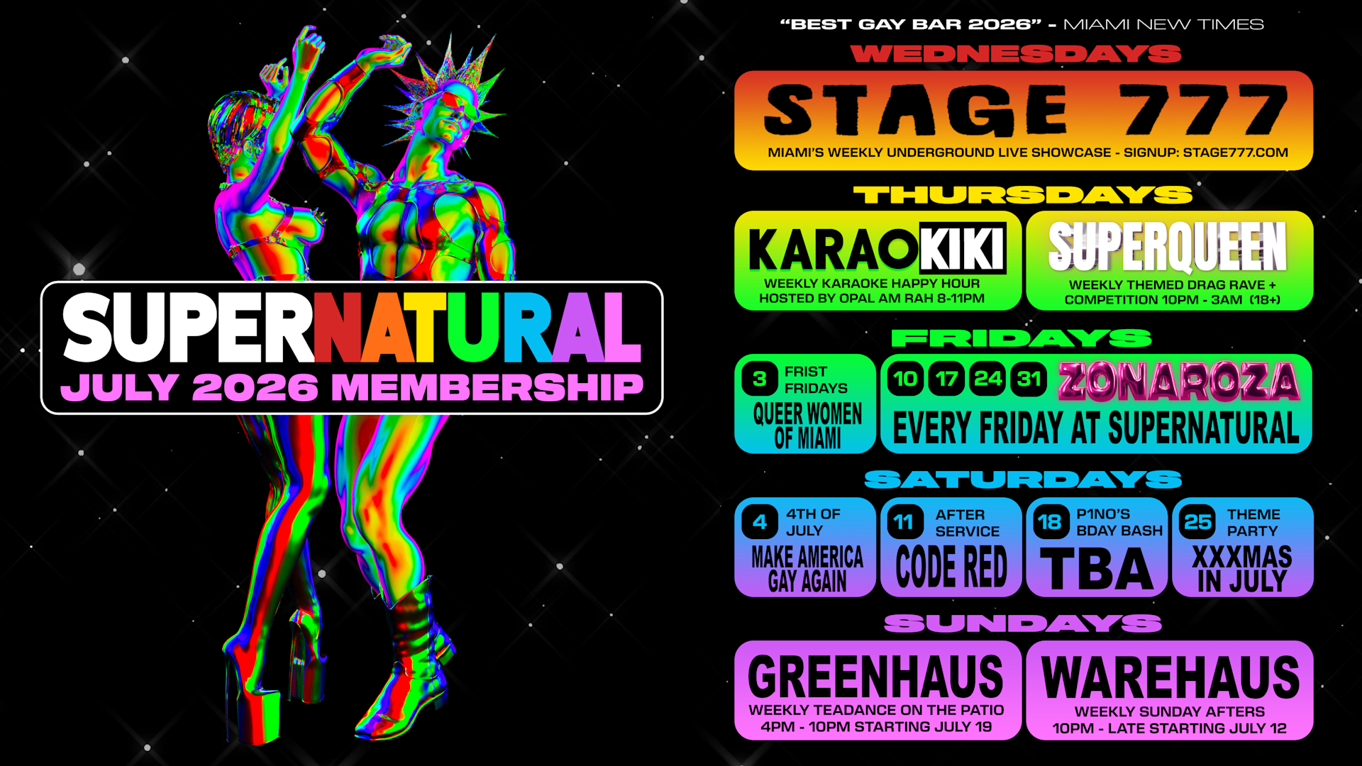 Supernatural Membership: July 2026 Cover