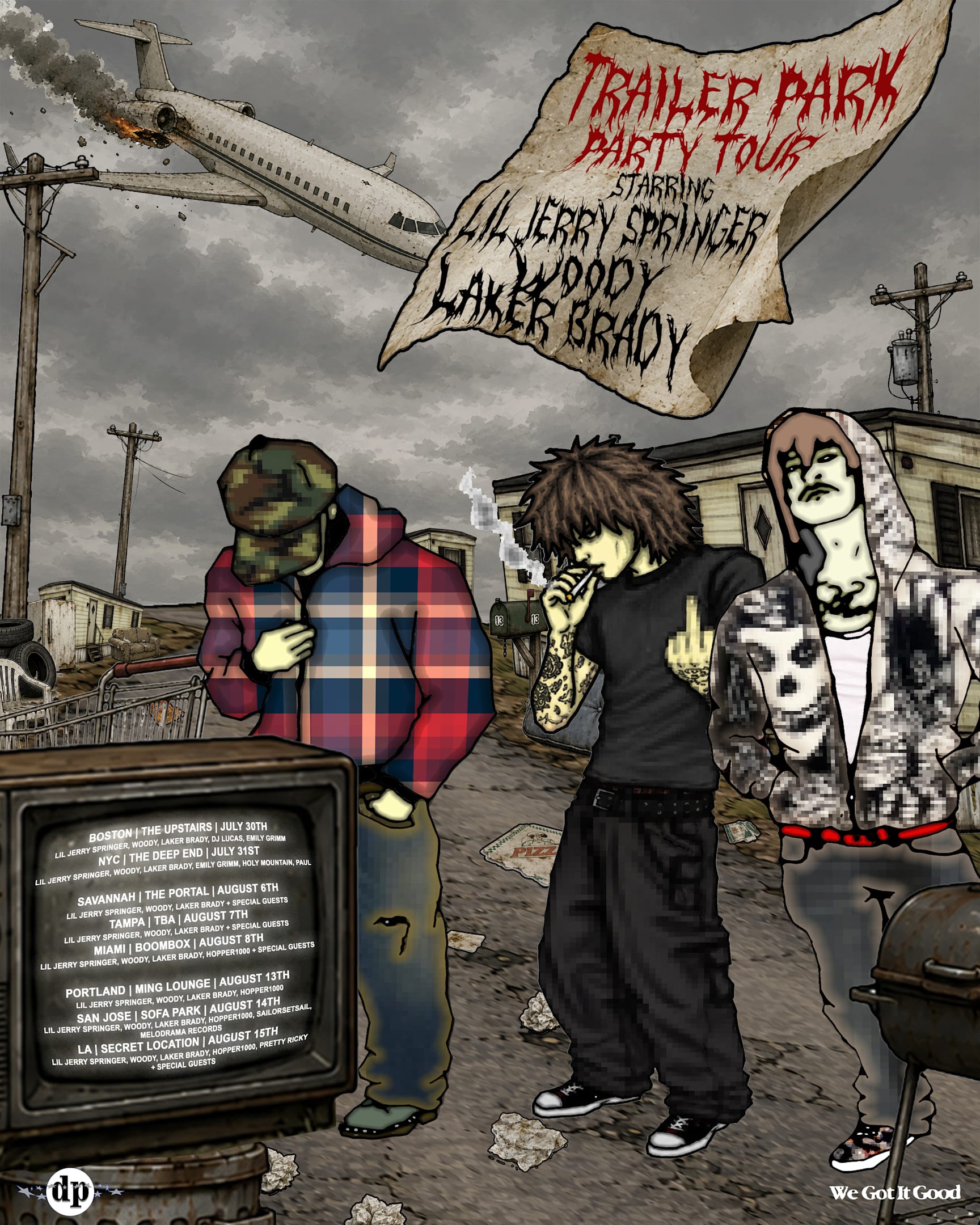 Trailer Park Party Tour New York City Cover