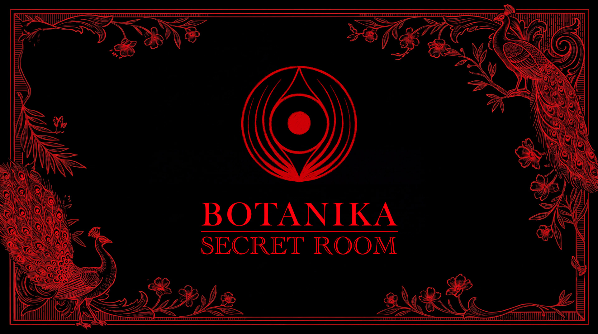 Botanika : Secret Room | L’Œil Du Paon Cover