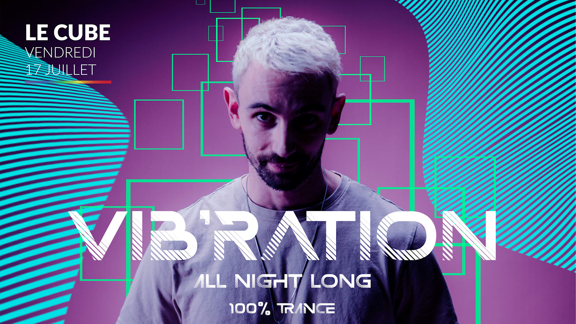 Vib'ration Anl 100% Trance Le Cube 17/07 Cover