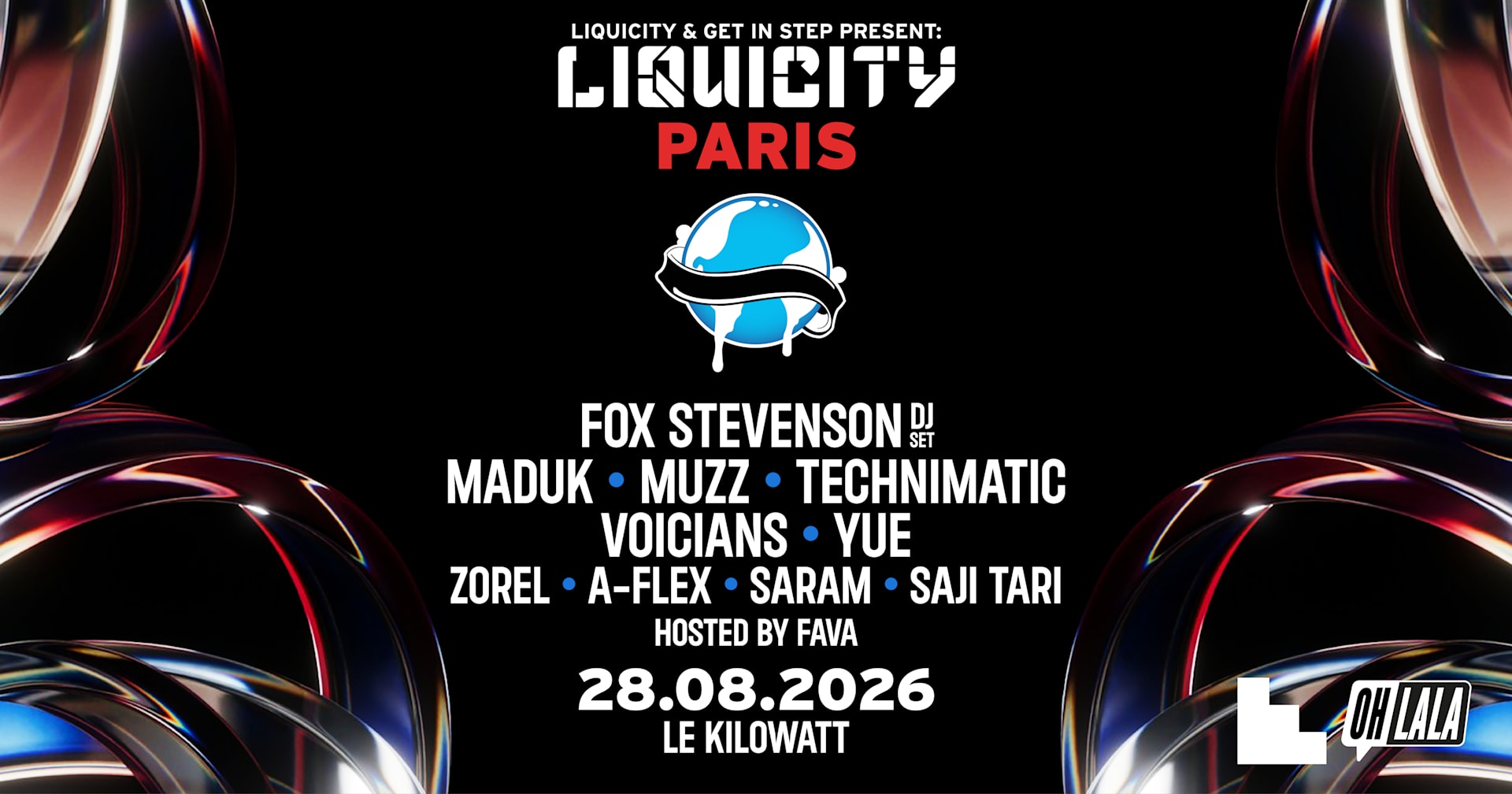 Get In Step Presents Liquicity Paris Cover