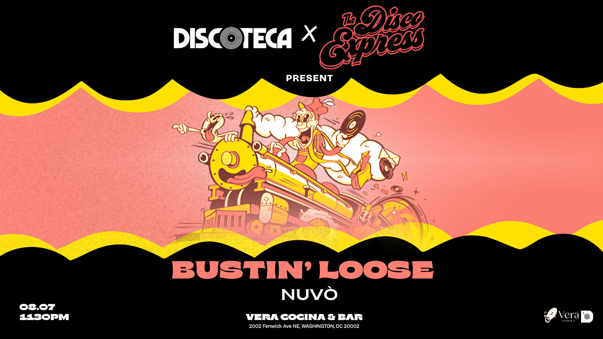 Discoteca X The Disco Express Presents: Bustin Loose Cover