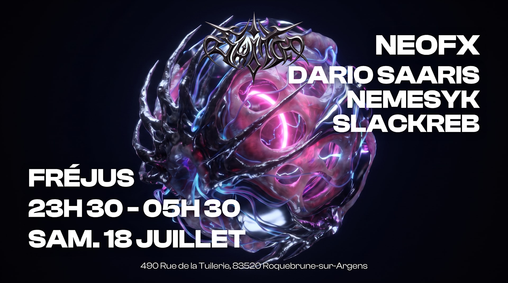 Switch To Neofx - Slackreb - Nemesyk - Dario Saaris Cover