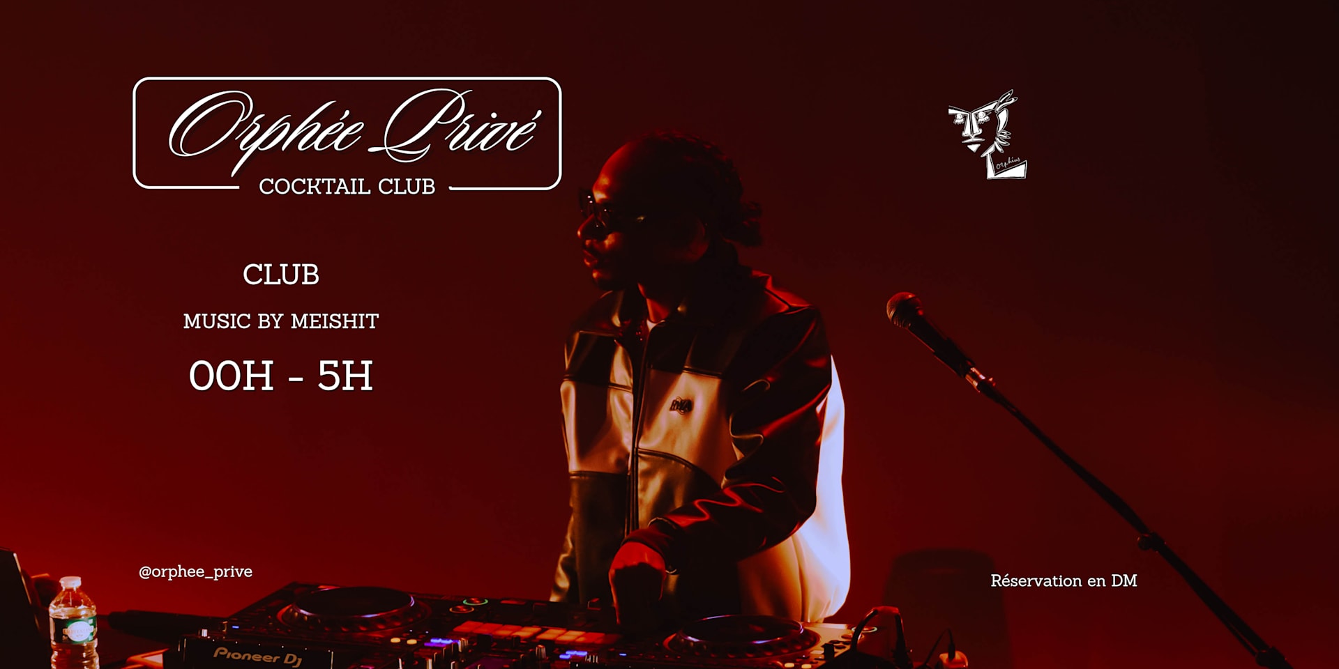 Dj Set - L'orphée Privé Cover