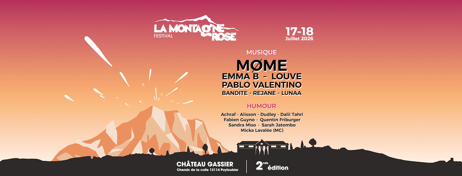 Festival La Montagne Rose Cover