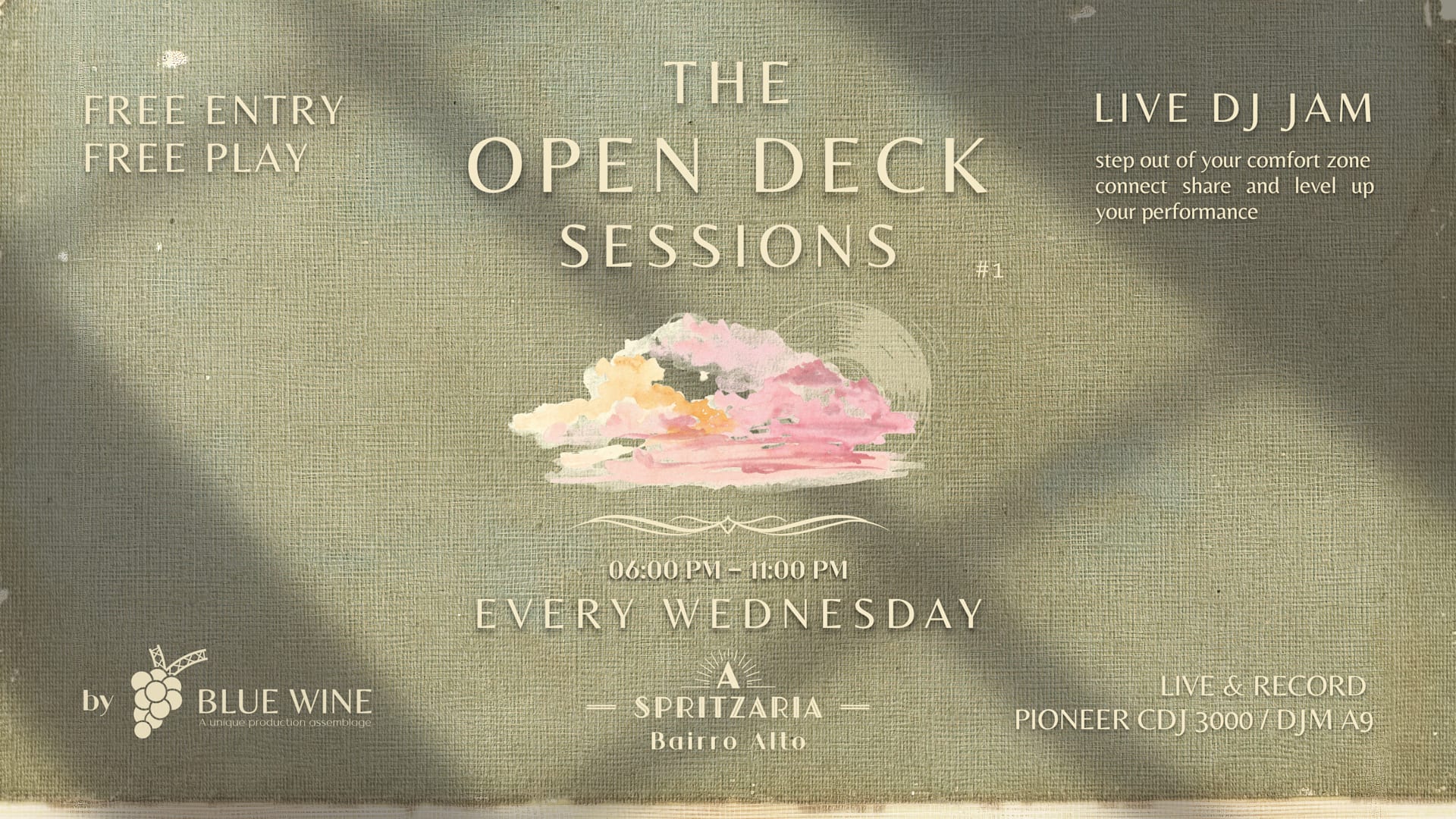 [The Open Deck Sessions] By Blue Wine Cover