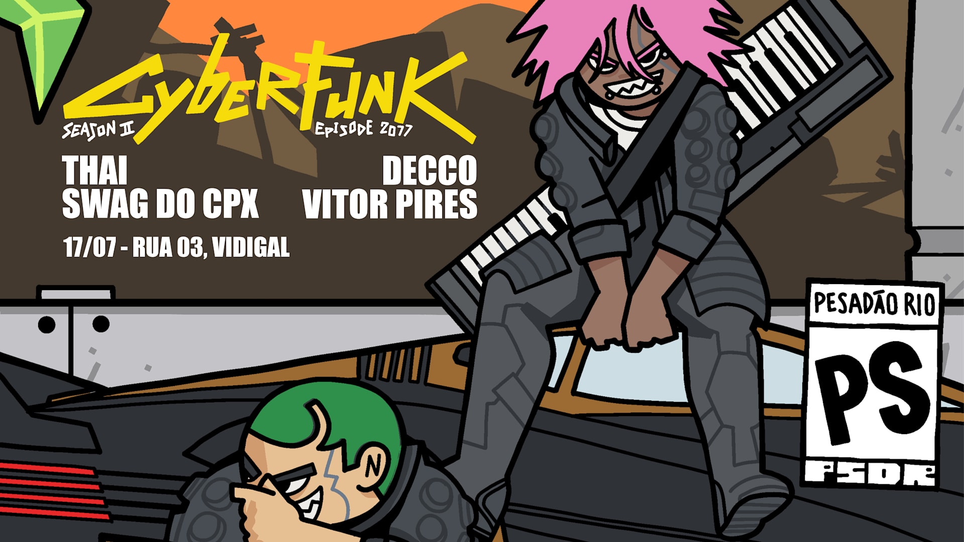 S2-Ep7 : Cyberfunk 2077 Cover