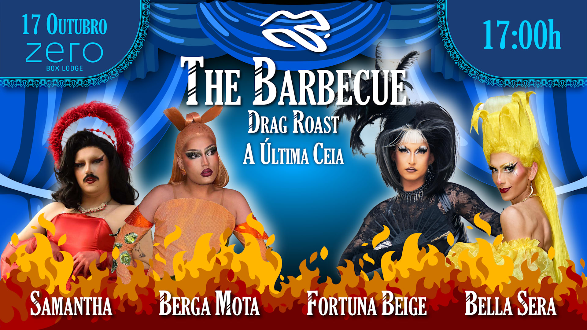 The Barbecue Drag Roast - A Última Ceia Cover