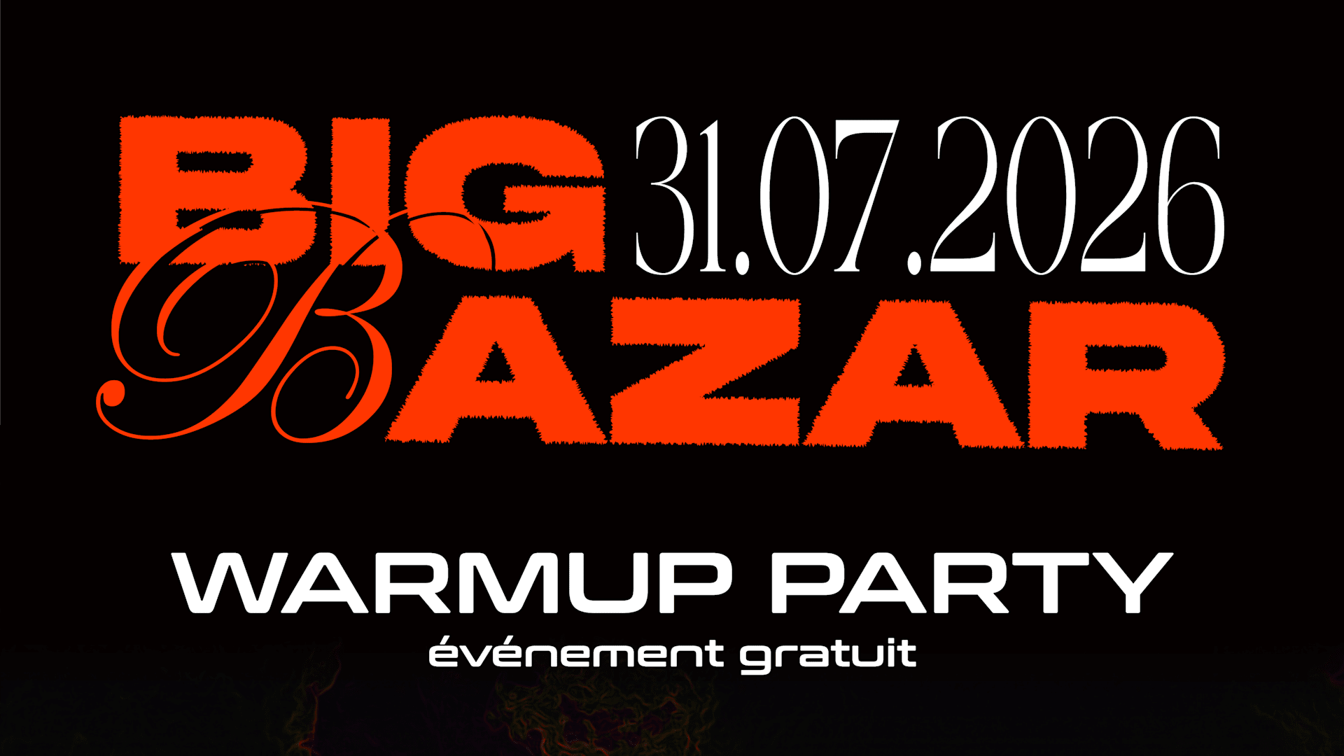 Big Bazar Warm Up Party Cover