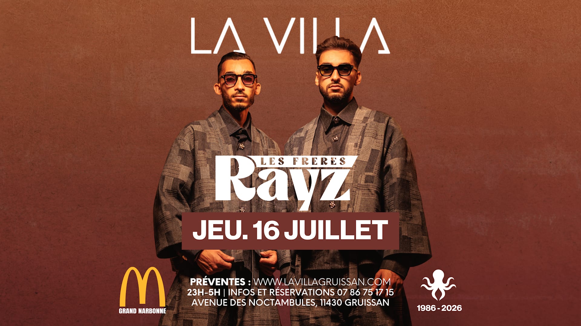 Les Frères Rayz Cover