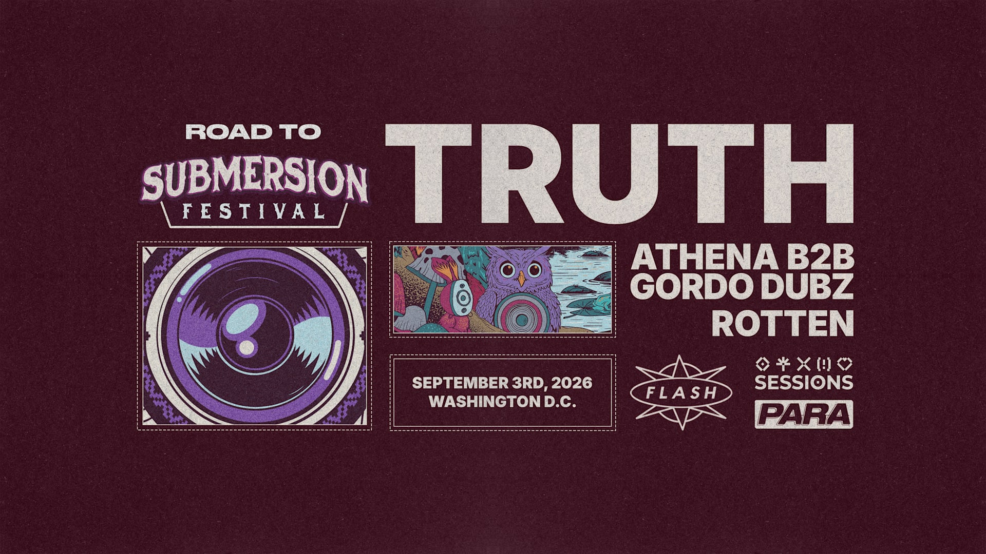 Para X Sessions Present: Truth At Flash Cover