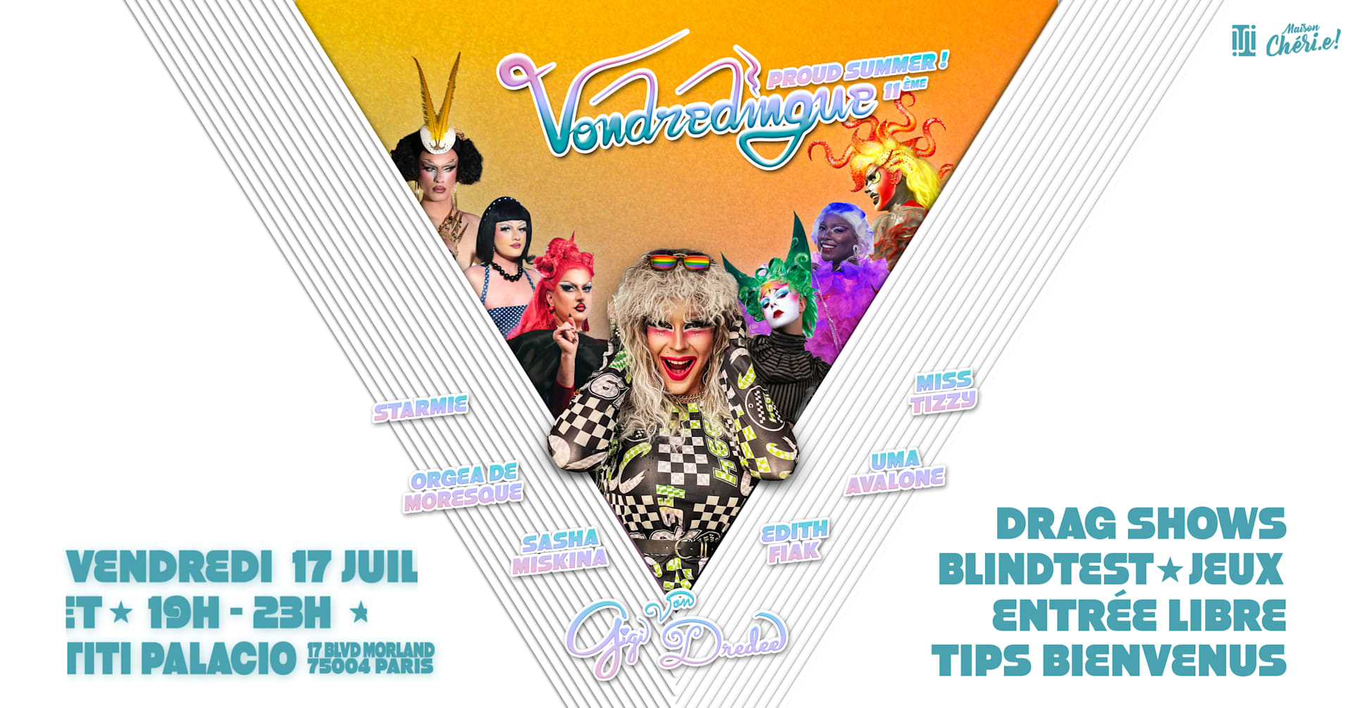 Vondredingue: Proud Summer! : Drag Shows & Games! Cover