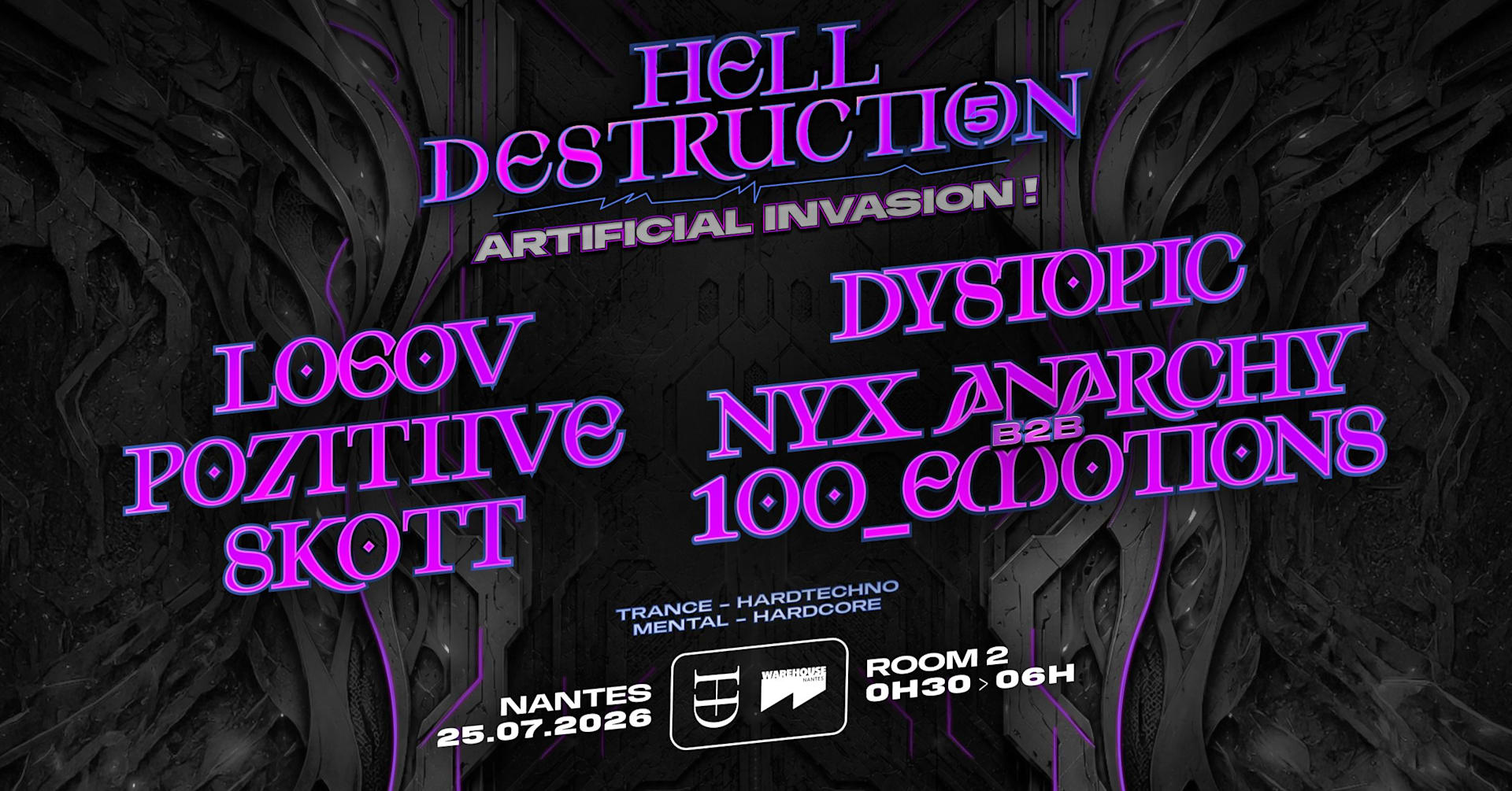 Hell Destruction - Artificial Invasion Cover