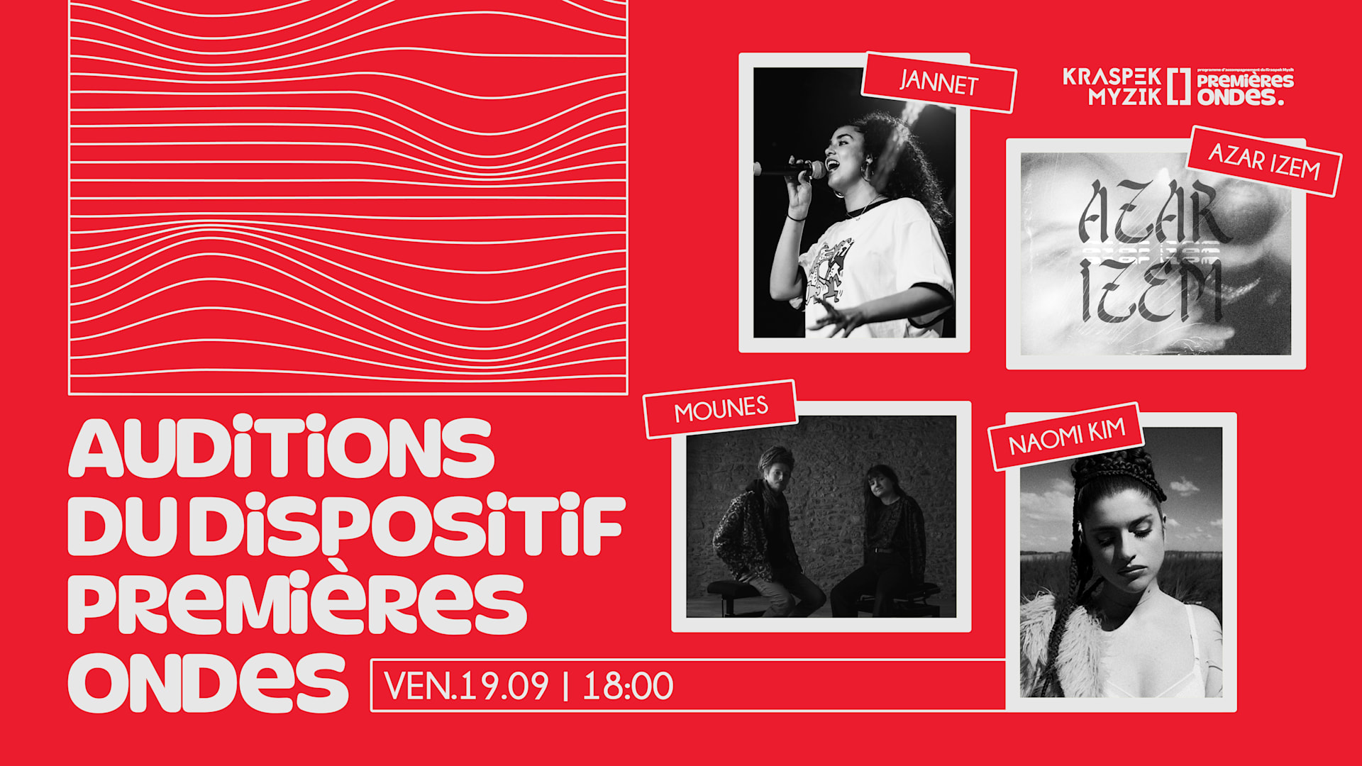 Auditions Premières Ondes Cover