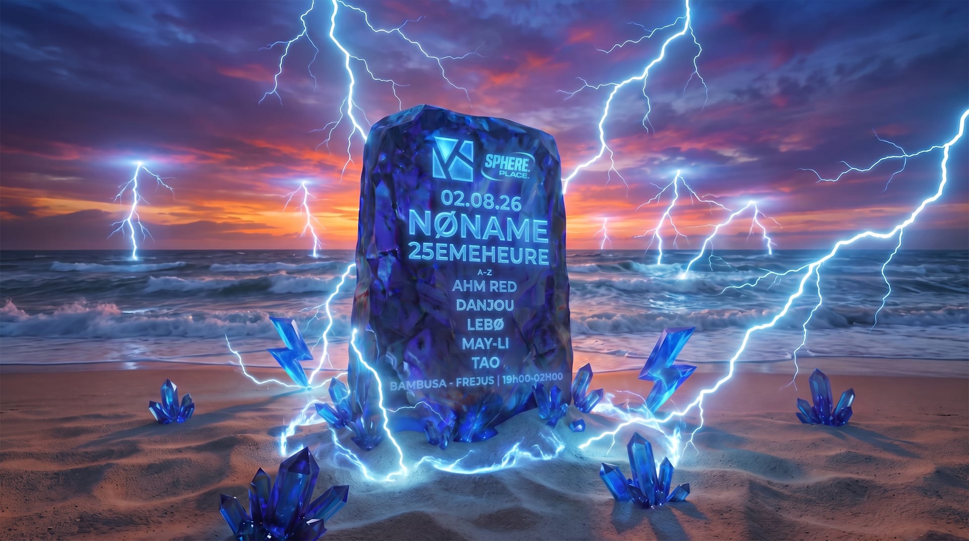 25emeheure / Nøname : La Sphère X Kwartz Events Cover