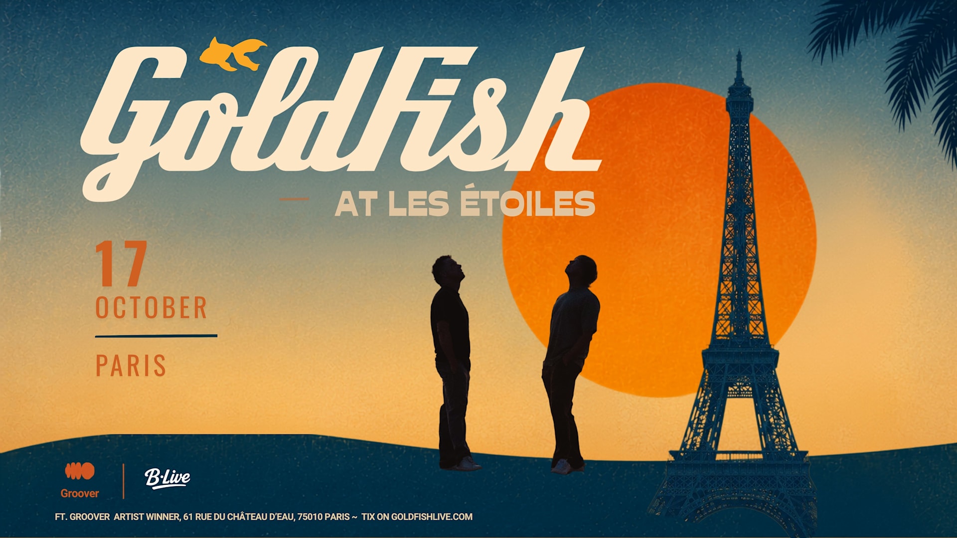 Goldfish Live In Paris! Cover