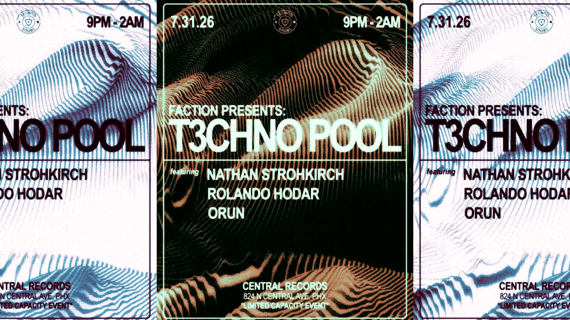 Techno Snobs Presents: Faction Feat. [T3chno Pool] Cover