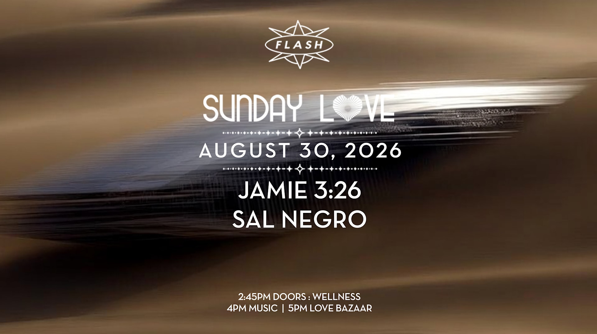 Sunday Love: Jamie 3:26 - Sal Negro Cover