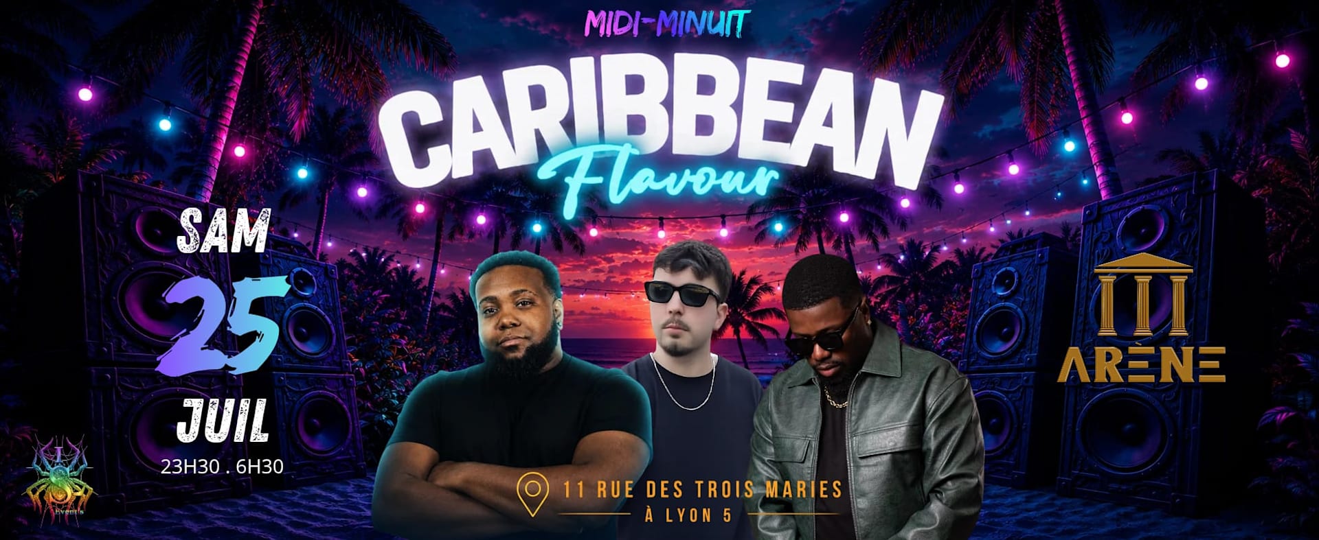 Midi Minuit - Caraibbean Flavour Cover
