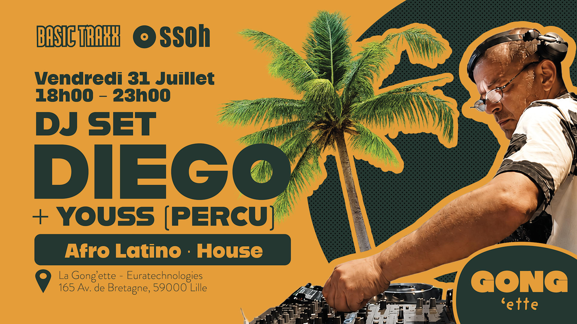 Soirée Afro Latino & House W/ Diego + Youss Cover