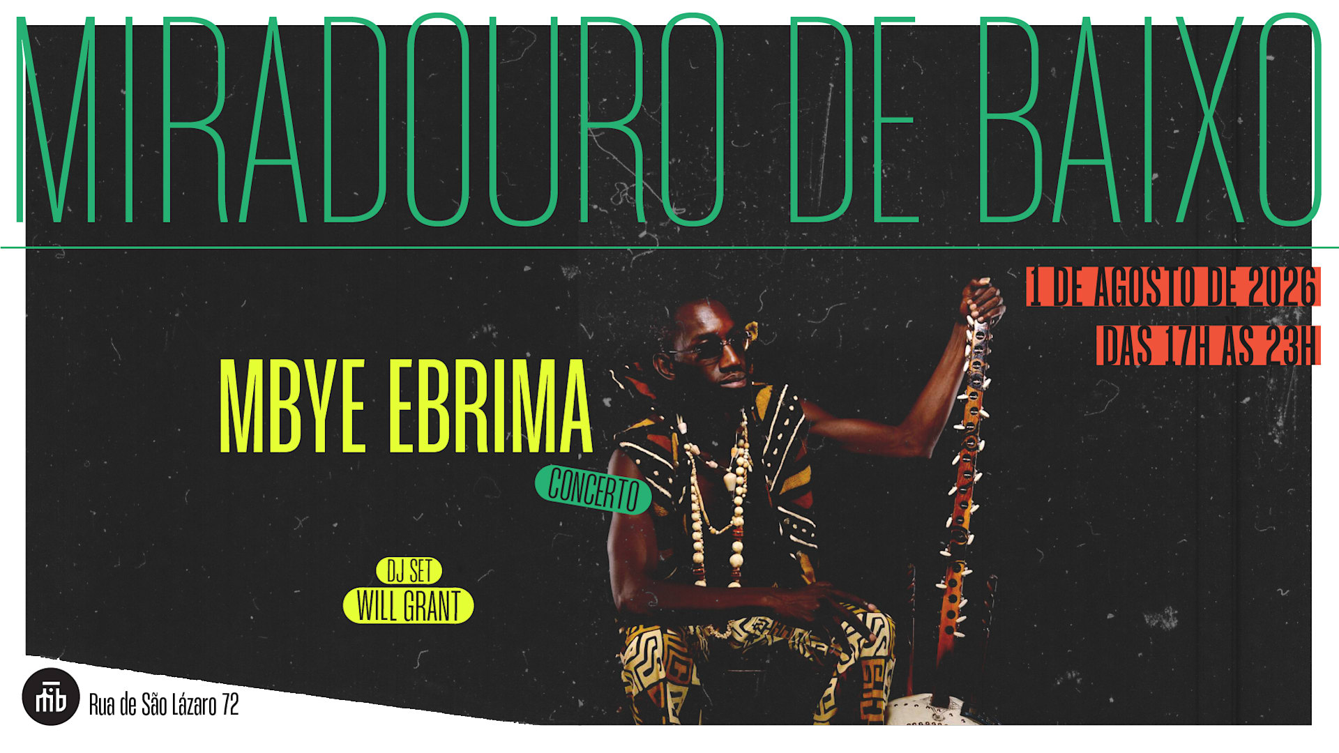 Mbye Ebrima 1 Agosto Cover