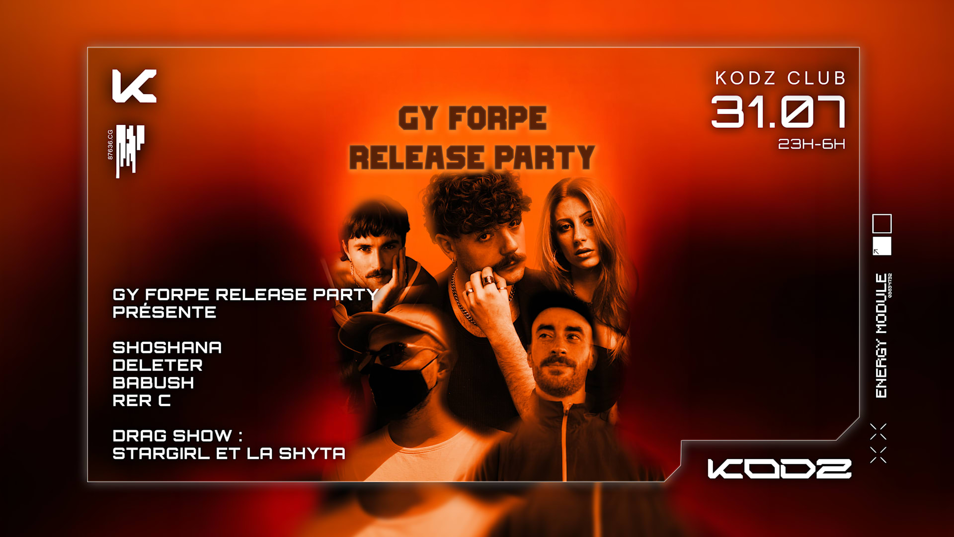 Kodz Presents : Gy Forpe's Release Party Cover
