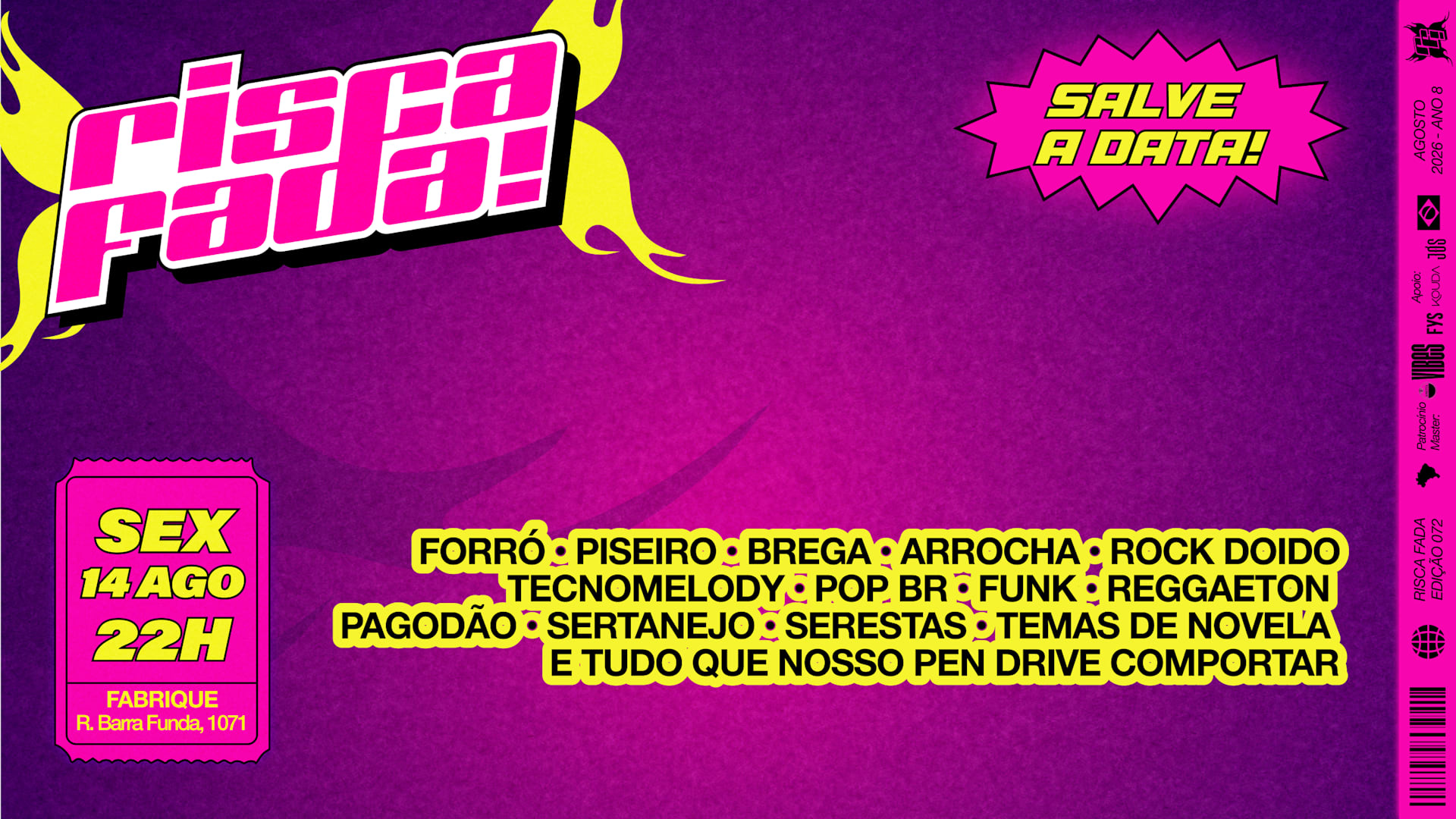 Baile Do Risca Fada - #Amofesta Cover