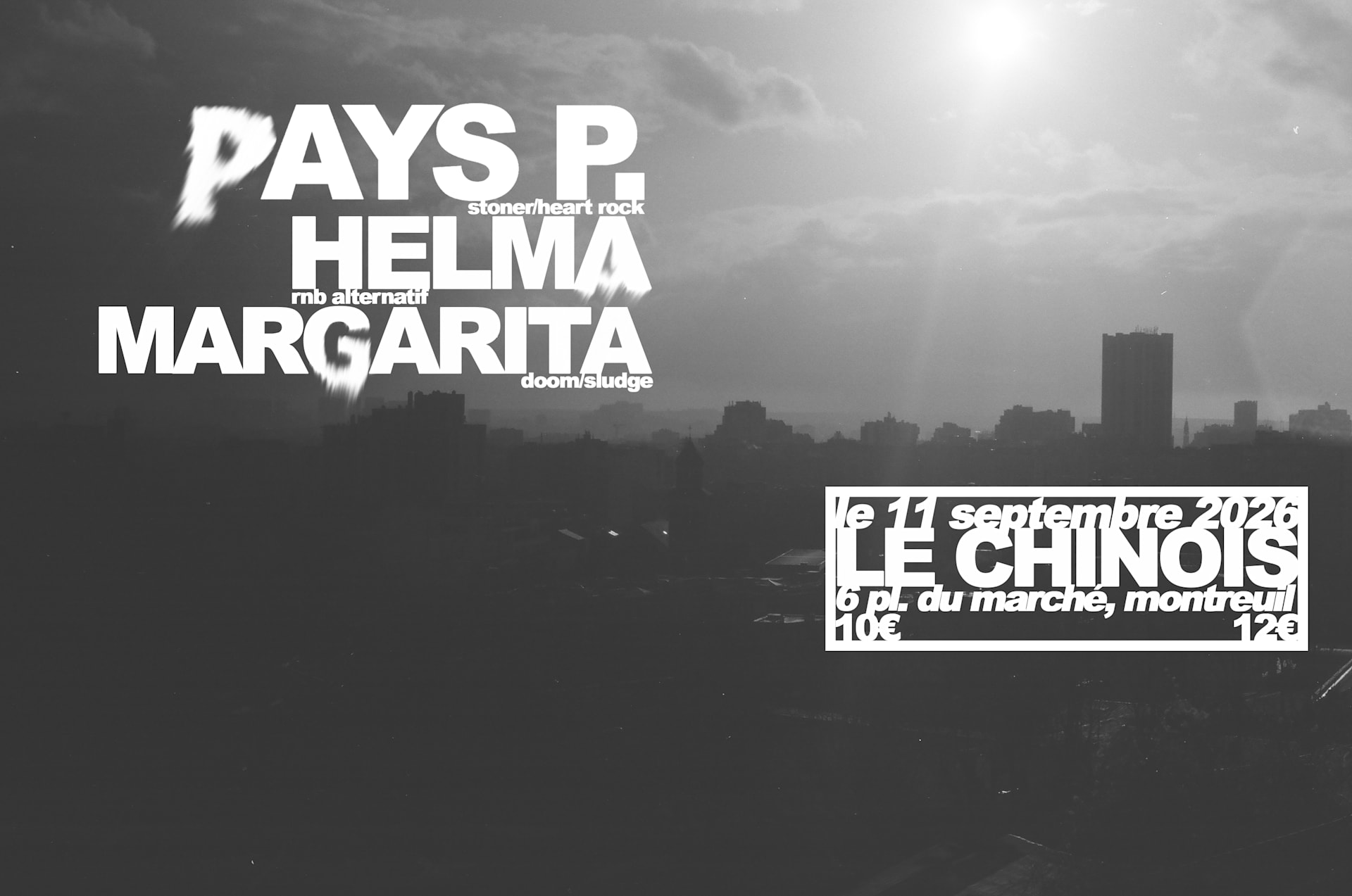 Pays P. + Helma + Margarita Cover