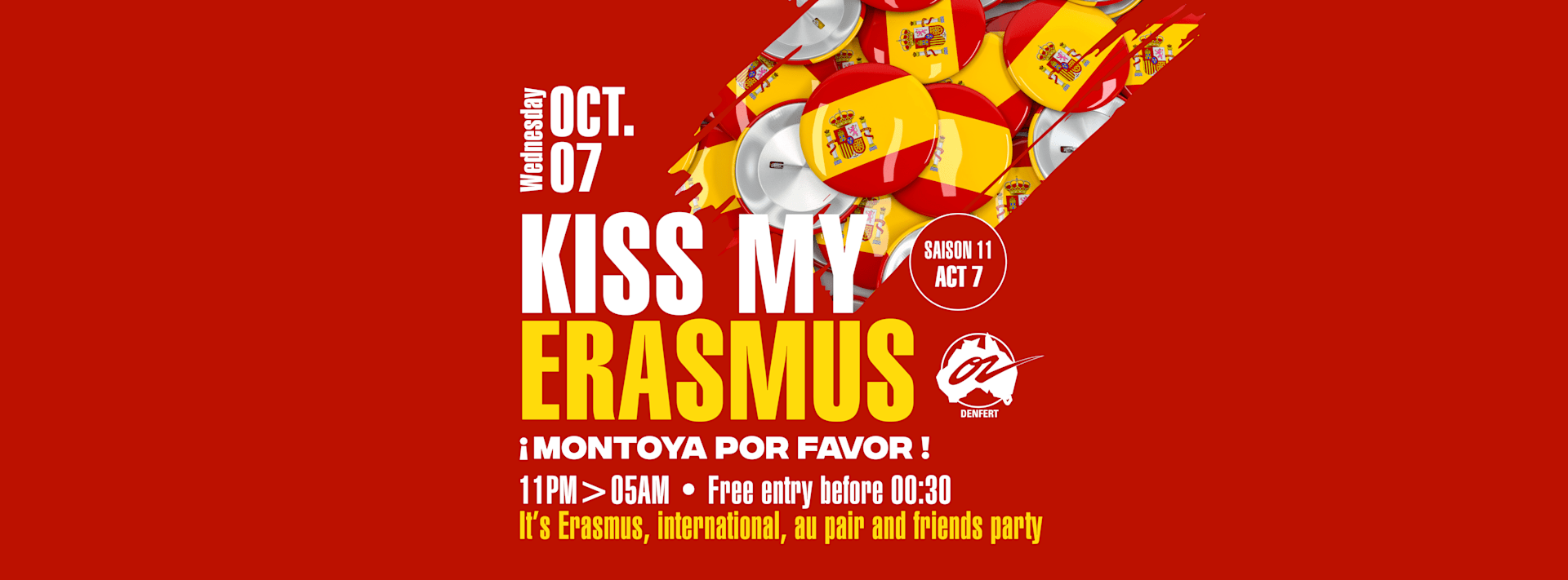 Kiss My Erasmus - 07.10.26 Cover