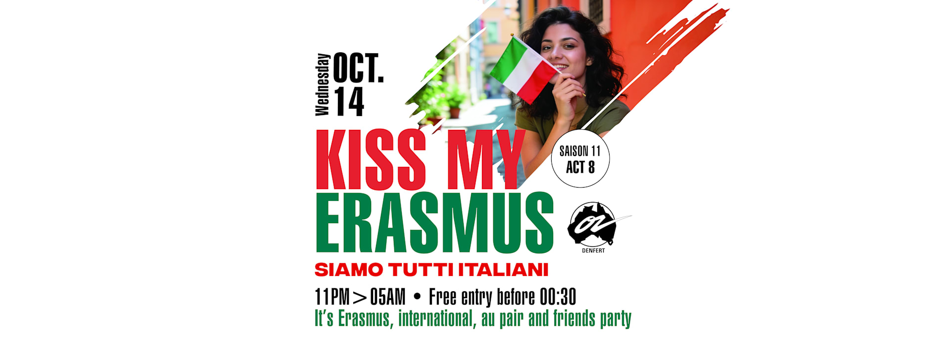 Kiss My Erasmus - 14.10.26 Cover
