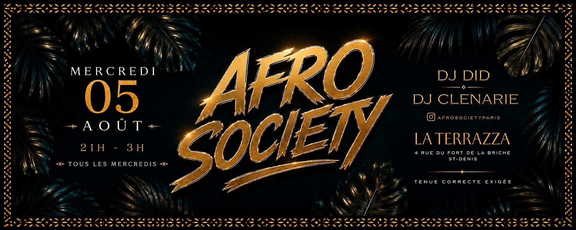Afro Society À La Terraza Cover