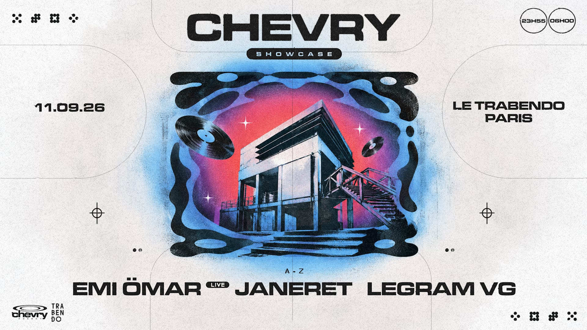 Chevry Showcase : Emi Ömar, Janeret & Legram Vg Cover