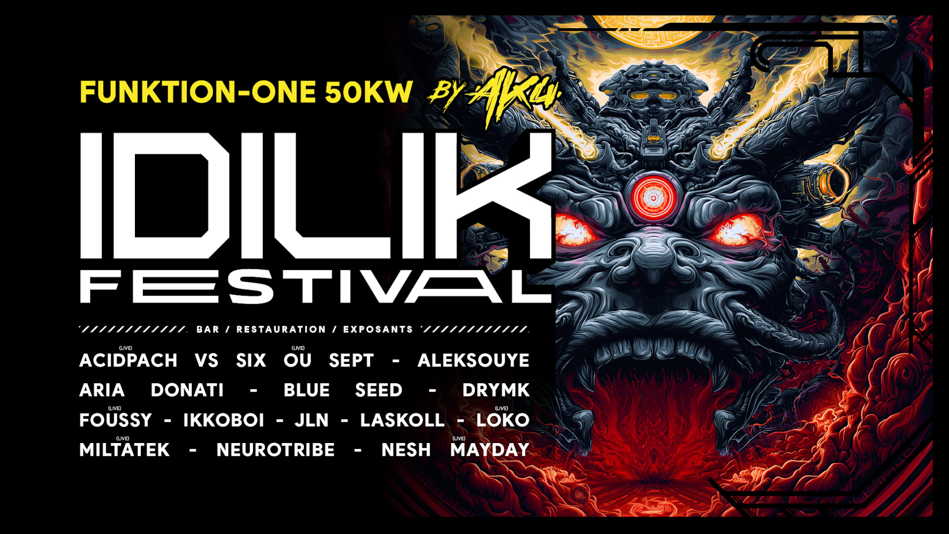 Idilik Festival 2026 - Motoco Mulhouse Cover