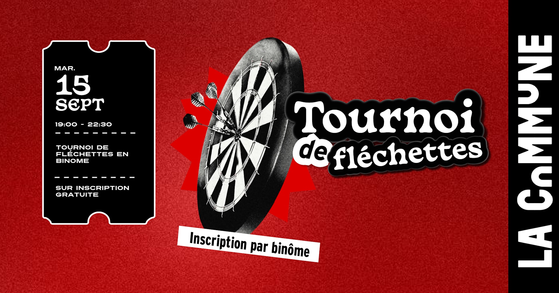 Tournoi De Fléchettes Cover