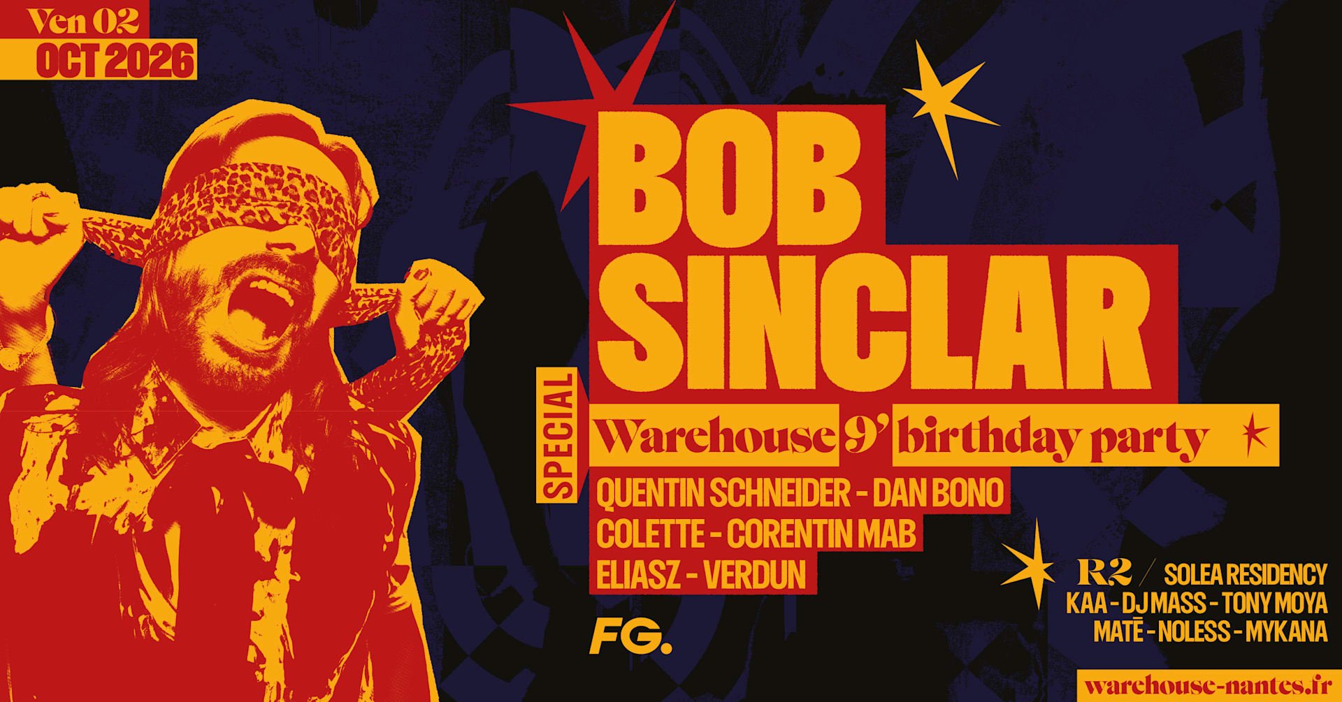 Warehouse 9 Ans Avec Bob Sinclar Cover